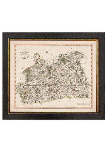 c.1806 County Maps of England styled view – Leya Buster Interiors