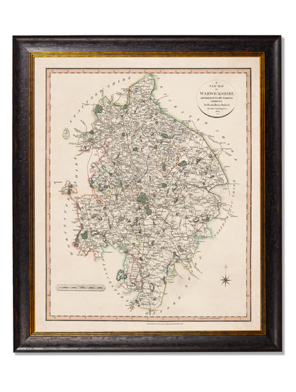 c.1806 County Maps of England styled view – Leya Buster Interiors